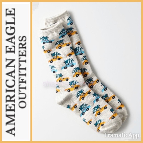 American Eagle Outfitters Accessories - 🔥🔥🎄🆕🦅AMERICAN EAGLE Crew Socks